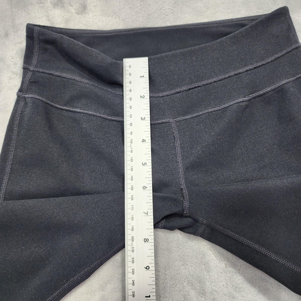 Zella Pants Womens 0 Black Crop Capri Straight Leg Pull On Yoga‎ Gym Workout - Picture 7 of 10